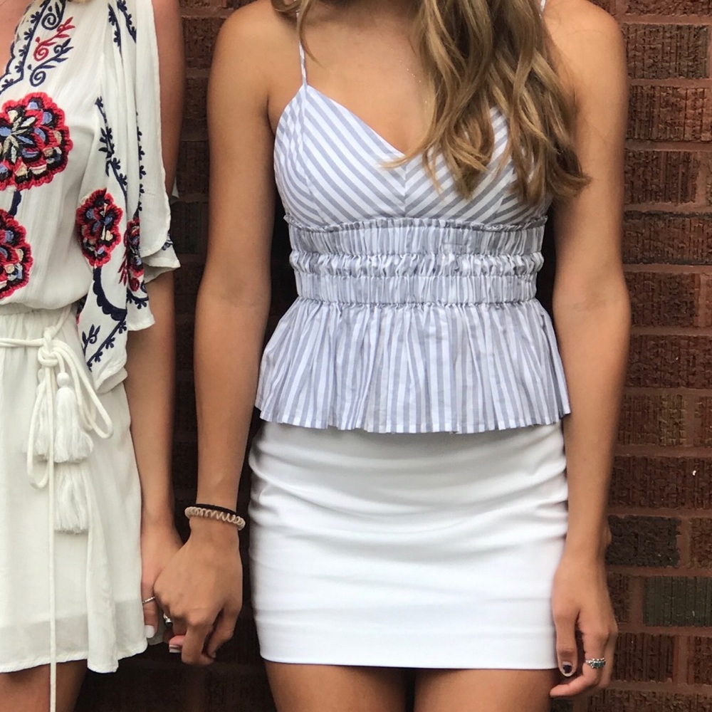 Striped tank top